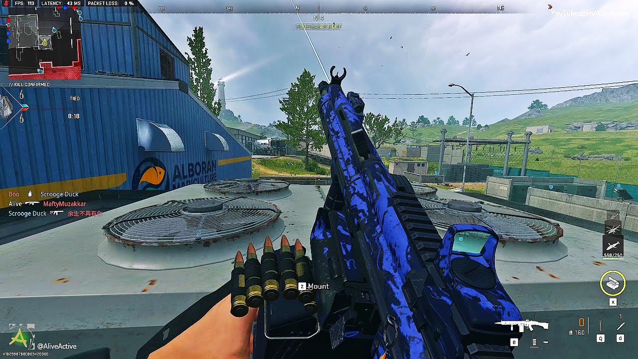 RAPP H | Easy Longshot kills in Alboran Hatchery | CoD Modern Warfare 2 ...