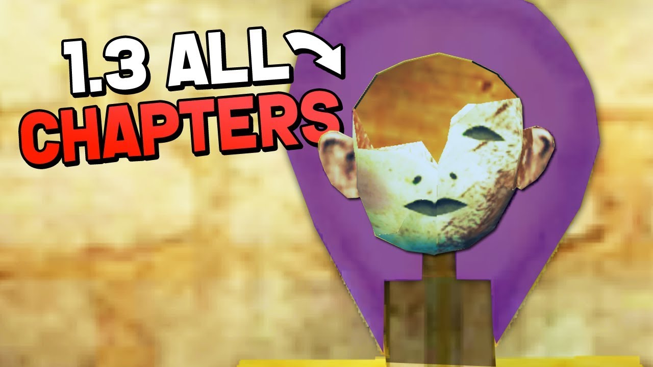 ALL MASK PIECES & CHAPTERS IN THE NEW UPDATE! (Evil Nun 1.3 Update Full