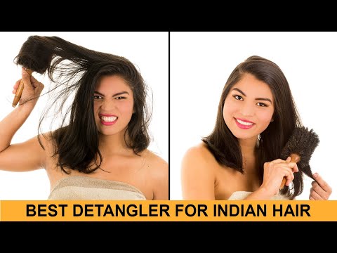बालों से गांठे कैसे हटाये | How To Detangle Frizzy Hair using DIY Spray | Hair Spa At Home