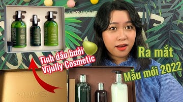 REVIEW ĐẬP HỘP - MẪU MỚI 2022 - TINH DẦU BƯỞI VIJULLY (Kích mọc tóc , giảm rụng ) zalo : 0363290063