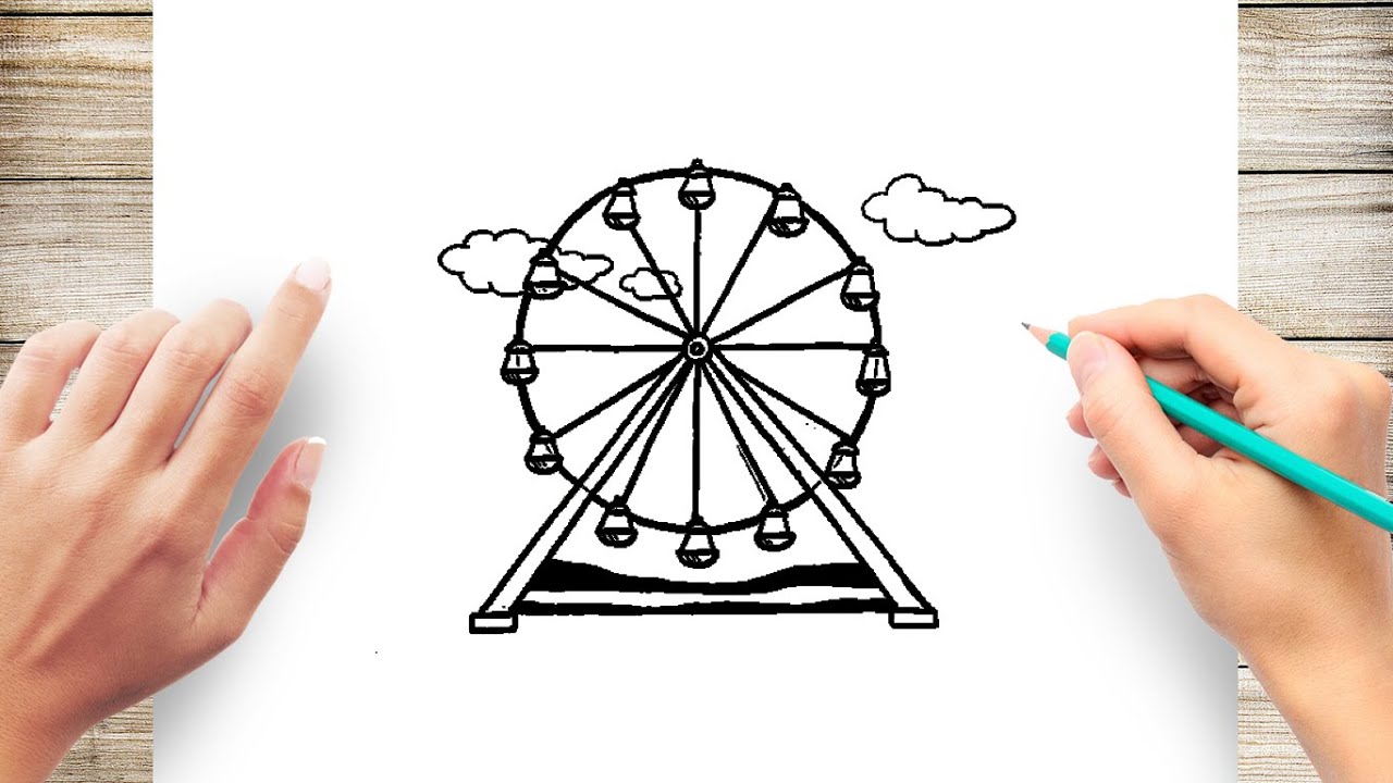 3890 Ferris Wheel Drawing Images Stock Photos  Vectors  Shutterstock