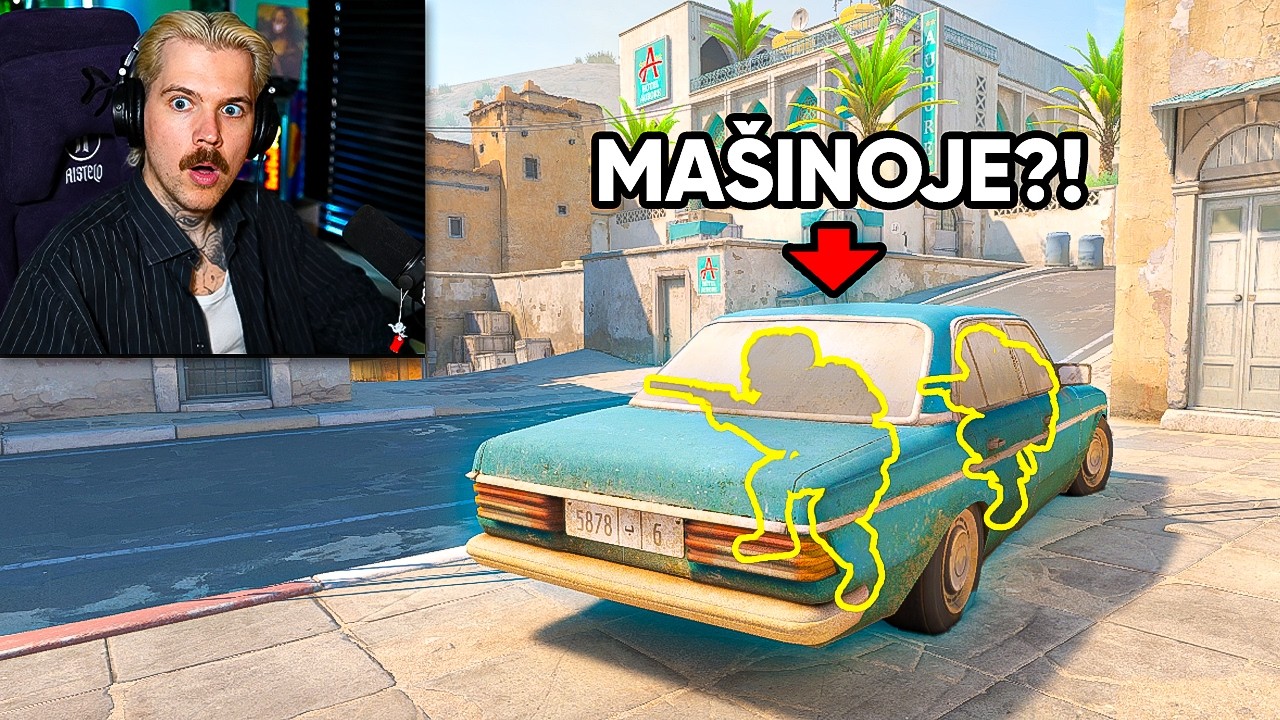 JIE SLĖPĖSI BAGAŽINĖJE?! 🤯 | CS2