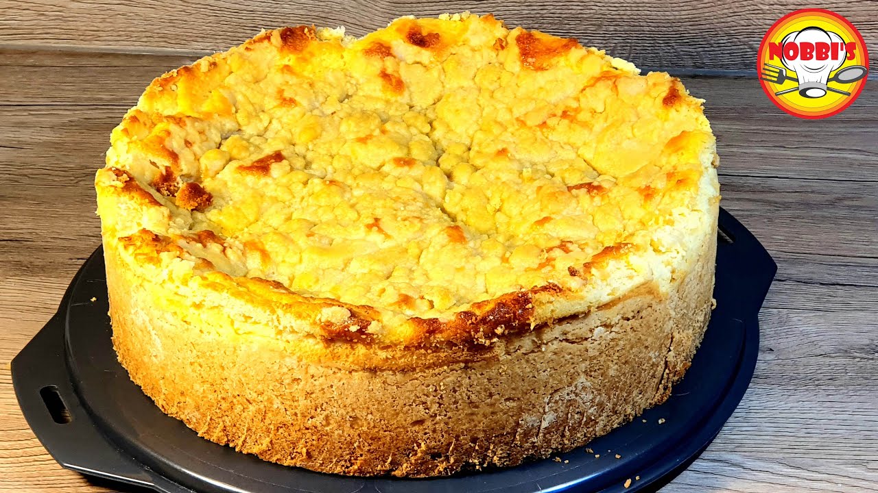 Weltbester Käsekuchen mit Streusel / Streuselkuchen mit Quark und ...