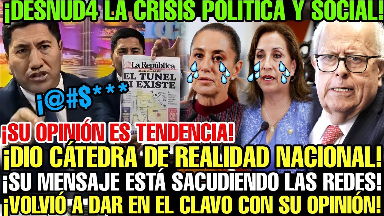 PUNEÑO VIRAL VUELVE A DAR CÁTEDRA DE POLÍTICA Y DEJA MUDOS A TODOS CON SU ANÁLISIS IMPECABLE