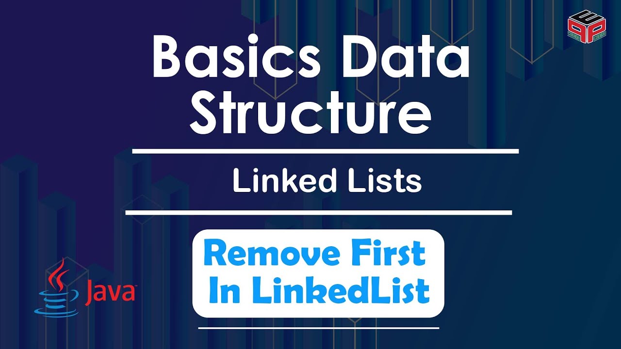 Remove First In LinkedList | Linked Lists | In English | Java | Video_4 ...