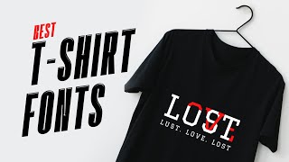 Best Free T-SHIRT Design Fonts (Typefaces) free download that Pop!
