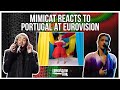 Capture de la vidéo Mimicat Reacts To Portugal At Eurovision | Eurovision Hub
