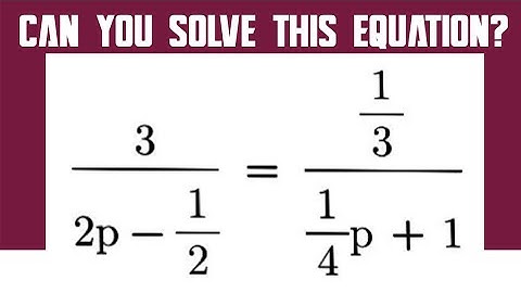 Tricky Equation || Learn How to Solve this Type of Equation