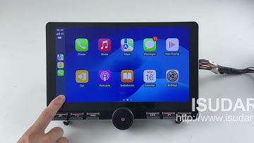10.1"  Button Screen Universal  Car Radio | Android 13 | Android 14  | ISUDAR