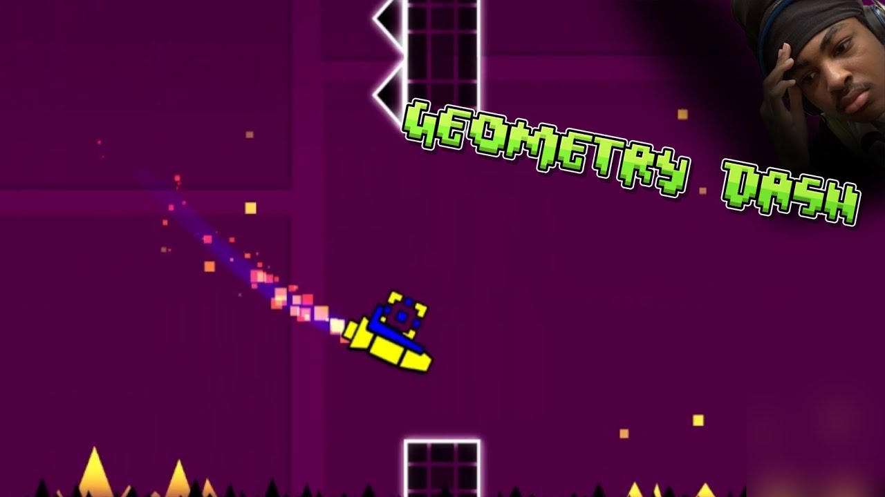 Conquering Geometry Dash Levels Part 2 - YouTube