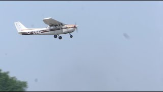 Close Cessna 172 Takeoff From CYRO