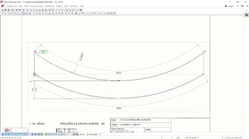 Tekla Radial Dimension