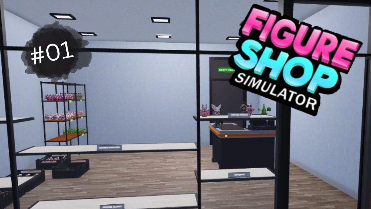 Neue eigene Superfiguren in meinen Laden #01 Figuren Shop Simulator