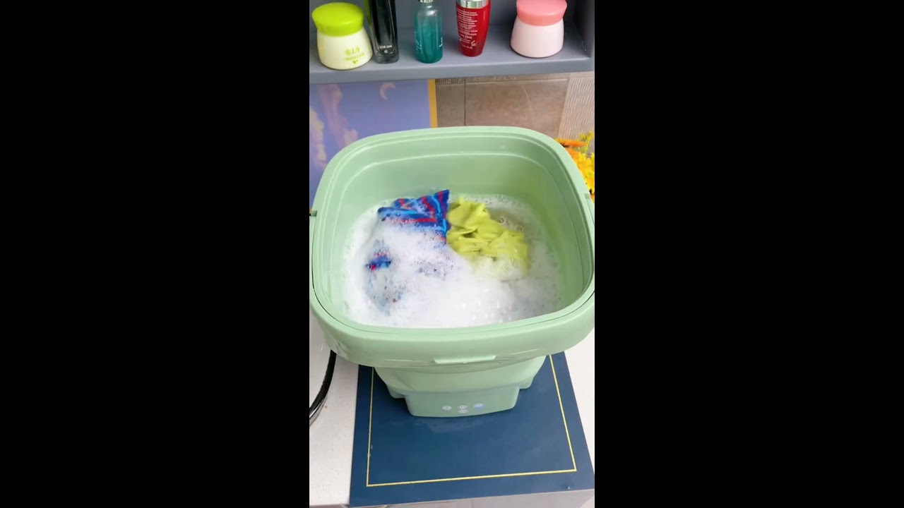 Super Handy Foldable Mini Washing Machine Satisfying Short 