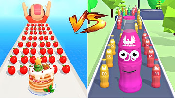Max Levels PANCAKE RUN vs Juice Run🥞💕: All Levels Gameplay Walkthrough Android, iOS New UPDATE