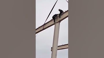 Hoisting process of steel beams- good machinery can improve work efficiency