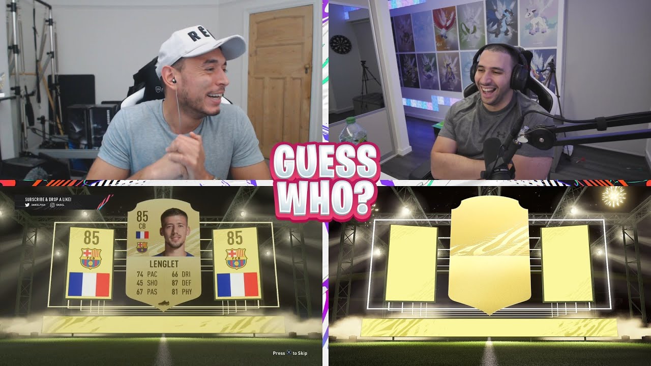 250,000 COIN PLAYERS PACKED!!! HILARIOUS GUESS WHO FIFA vs 