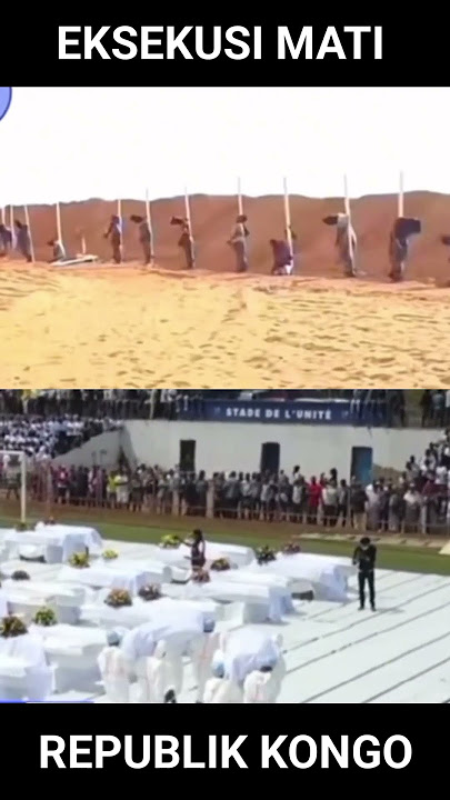 DETIK-DETIK EKSEKUSI MATI GANGSTER KONGO😱#shorts