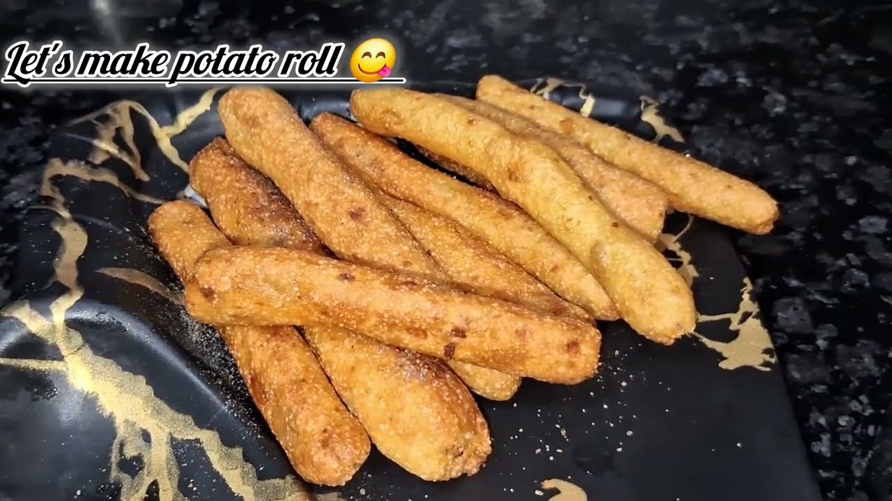 Let's make potatoes roll with different style new recipe 🤤