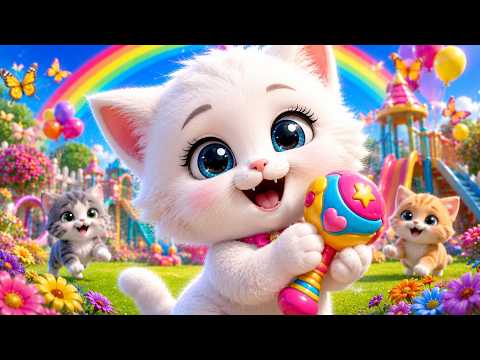 Meow Meow Billi Kerti Meow | म्याऊँ म्याऊँ बिल्ली करती म्याऊँ | Hindi Rhyme | Nursery Rhyme For Kids