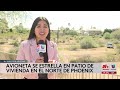 Una avioneta se estrelló en el patio de una casa en el norte de Phoenix: Te contamos