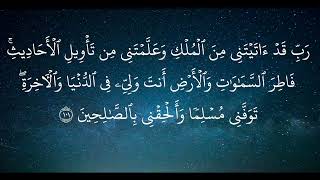 وديع اليمني(وَتَوَلَّىٰ عَنۡهُمۡ وَقَالَ یَـٰۤأَسَفَىٰ عَلَىٰ یُوسُفَ) تلاوة من سورة يوسف