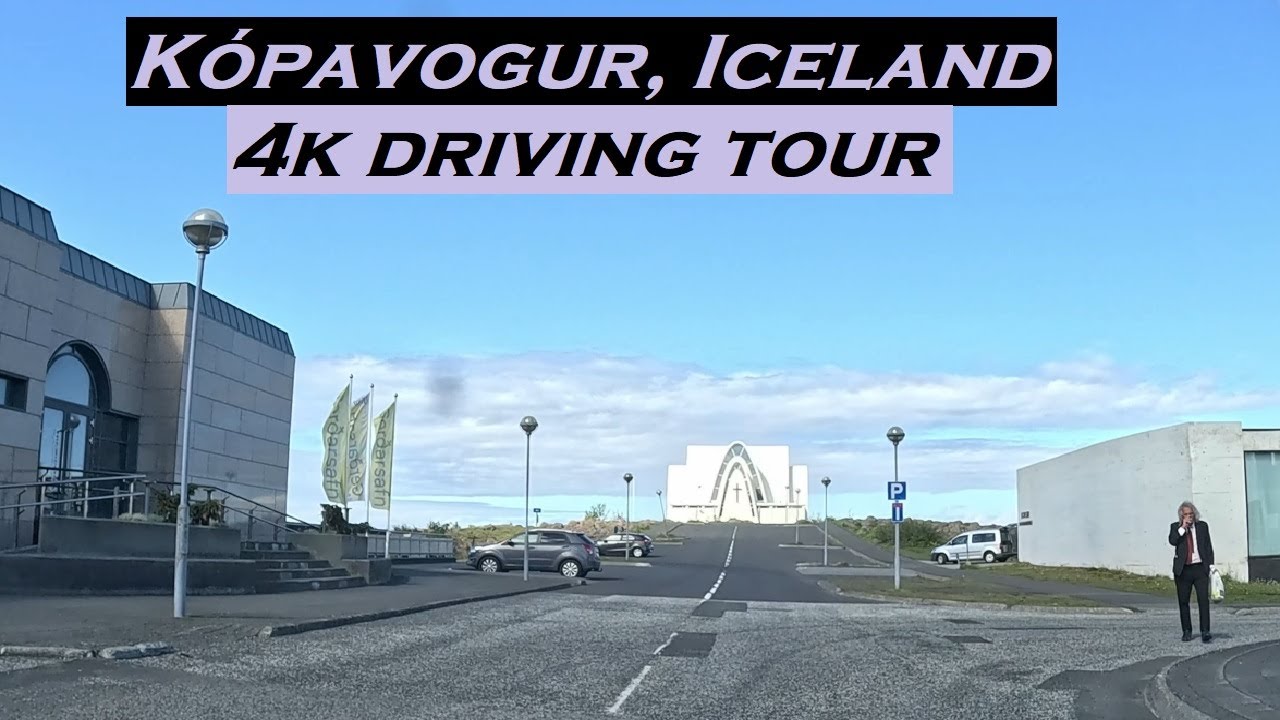 Kópavogur, Iceland | 4k Driving Tour