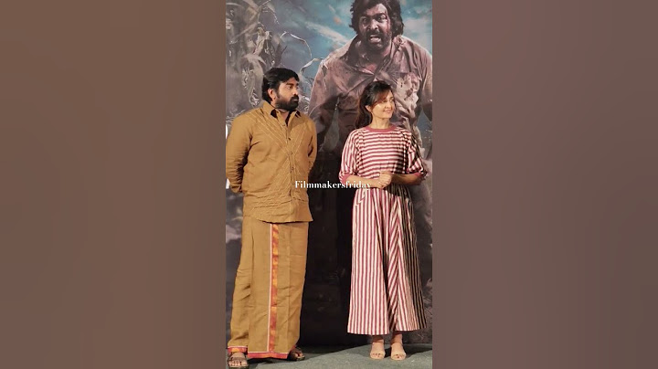 Actor #vijaysethupathi actress #manjuwarrier at #vidudhala2 movie pressmeet #soori #vetrimaaran