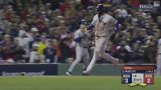 Michael Brantley's 3 run RBI double vs the Red Sox