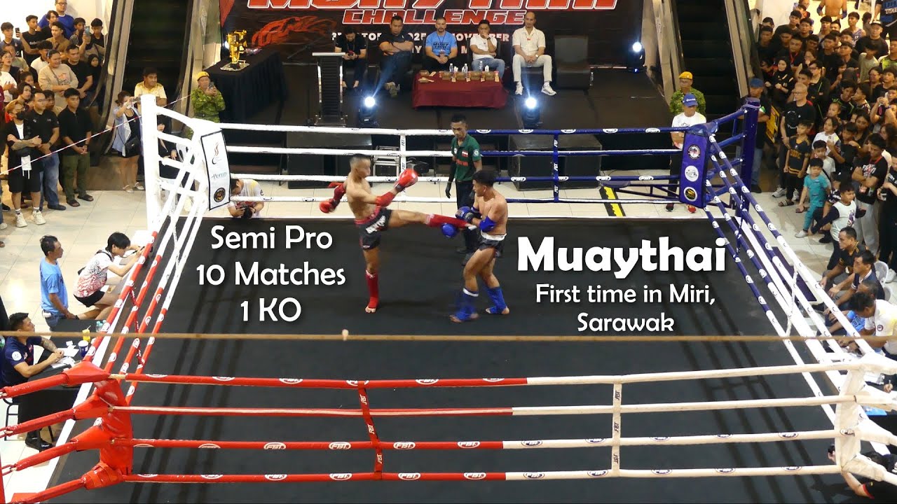Amateur Muaythai Challenge in Miri, Sarawak 