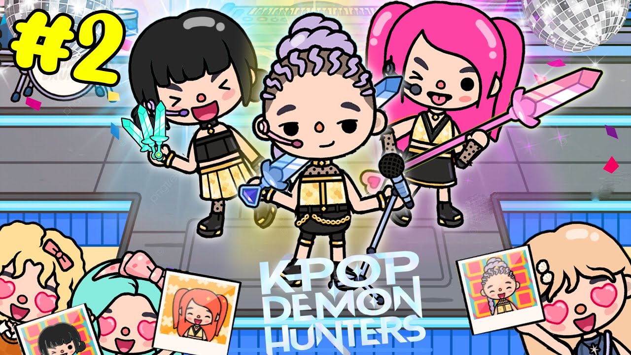 Poor Girl Becom K Pop Deamon Hunter | История жизни Toca | Toca Boca