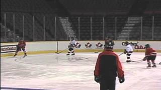 Ice Session #1   Drill 4  3 on 3   4 on 4 Relay