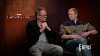 Paul Bettany and Ruaridh Mollica in an interview with 'enews' 🤖📡 #VisionQuest Guide