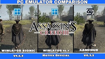 Winlator Bionic vs Winlator 10.1 vs GAMEFUSION | Assassin