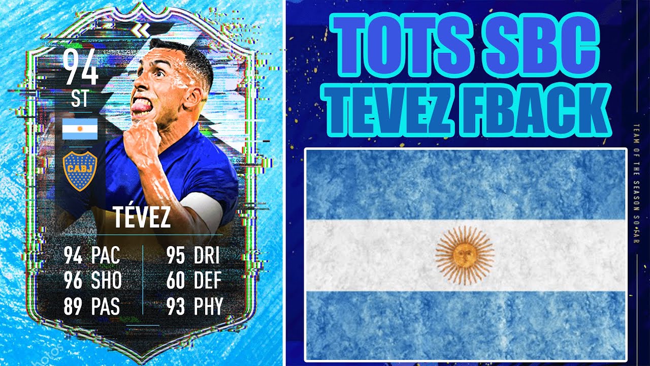 94 FLASHBACK CARLOS TEVEZ SBC (BEAUTIFUL!!!) | FIFA 21 ULTIMATE TEAM