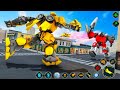 Dolphin 🐬 Robot Multiple Transform Wars: Car Drone Flying Dolphin Robot Game - Android Gameplay