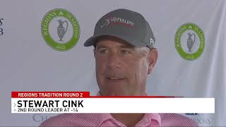 Johnny Congdon ABC 33/40 Sports -- 2026 Regions Tradition -- Stewart Cink Dominates R2 -- 5/1/2026