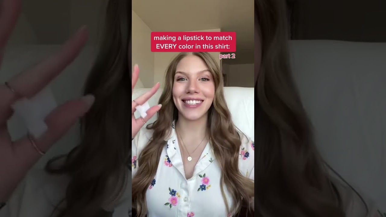 making a customized lipstick using the GoPlay Cosmetic’s LIPSKIT to match EVERY single color in thi