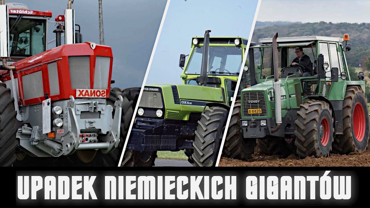 UPADEK NIEMIECKICH GIGANTÓW - Fendt | Schlüter | Deutz-Fahr