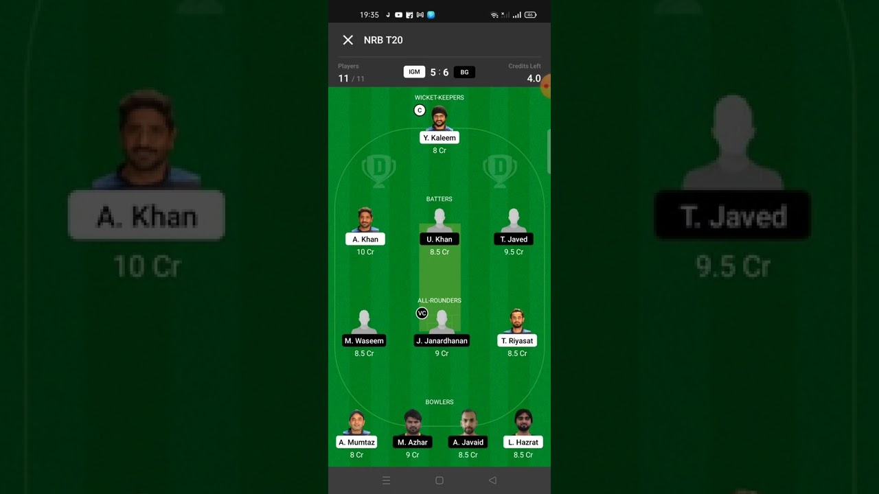 IGM VS BG Dream11 | IGM VS BG Dream11 | IGM VS BG Dream11 team | IGM VS BG