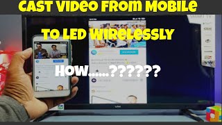 Watch any video from Mobile to LED by Casting I #led #mobile #cast screenshot 3
