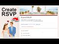 How To Create RSVP Link For Wedding (Step By Step)
