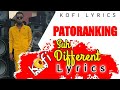 Patoranking - Suh Different (Lyrics)