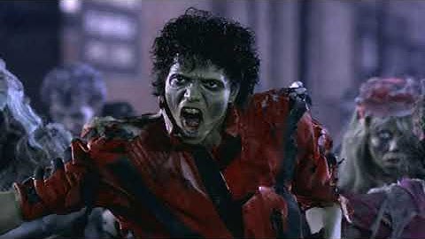 Michael Jackson - Thriller (Dance Scene + Zombies Breaking The House) Immortal Version