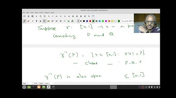 Connected Spaces which are not path-connected. (Path-connectedness - 4)