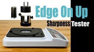 How does the Edge-On-Up BESS sharpness test work?