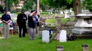 Civil War Headstones Dedication - Pine Ridge Cemetery, Bay City, MI