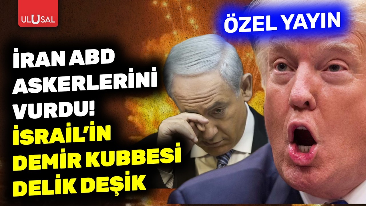 İran ABD askerlerini vurdu İsrail'in Demir Kubbesi delik deşik | Kıvanç Özdal ile Özel Yayın #CANLI