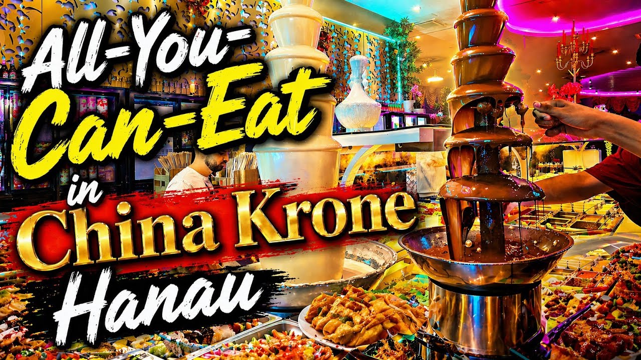BEST All-You-Can-Eat? China Krone Hanau (Halal, Sushi, Seafood & More)