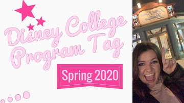 Disney College Program Tag // DCP Tag Spring 2020 // Role Reveal!